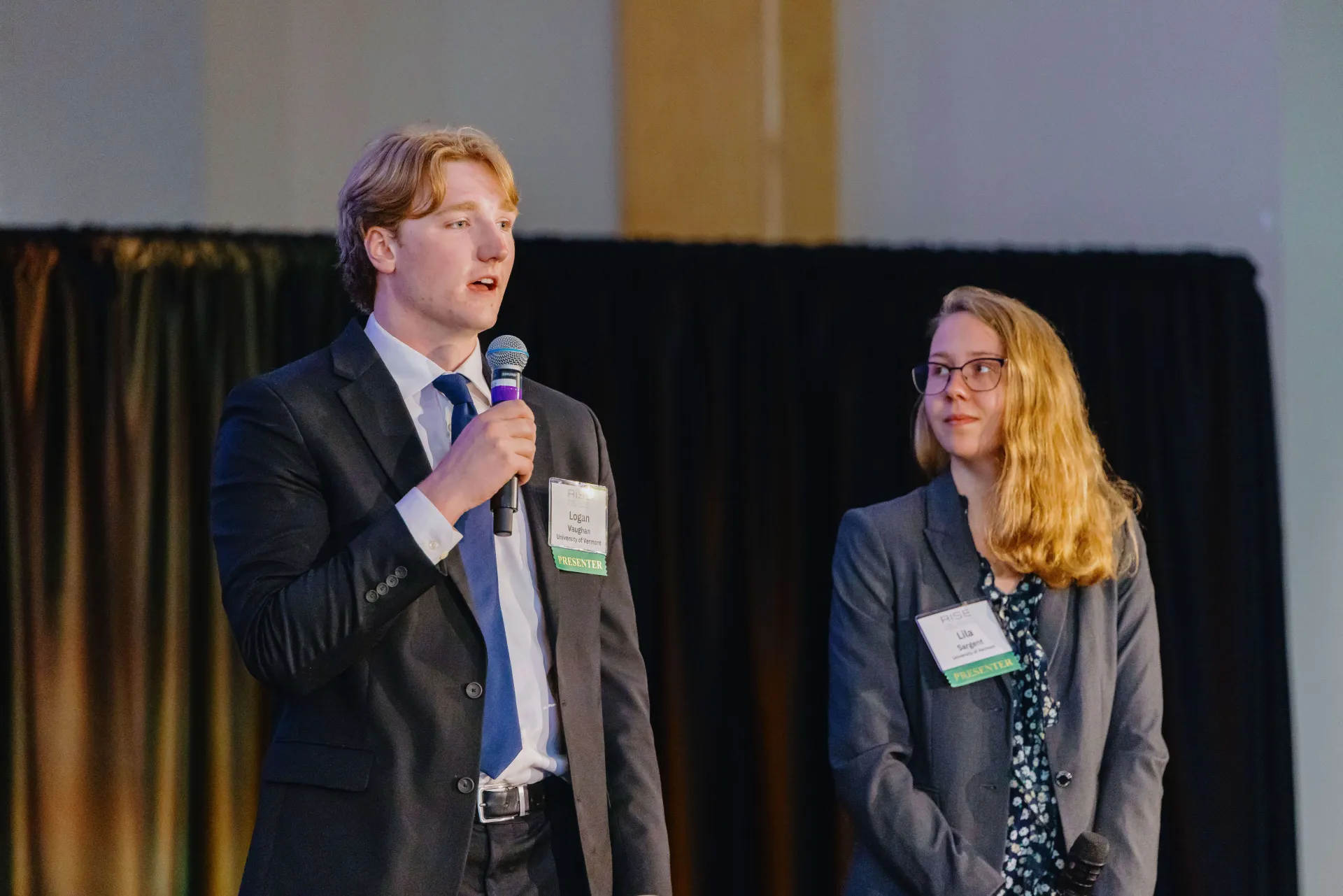 ARC students speaking at the 2025 RISE Summit