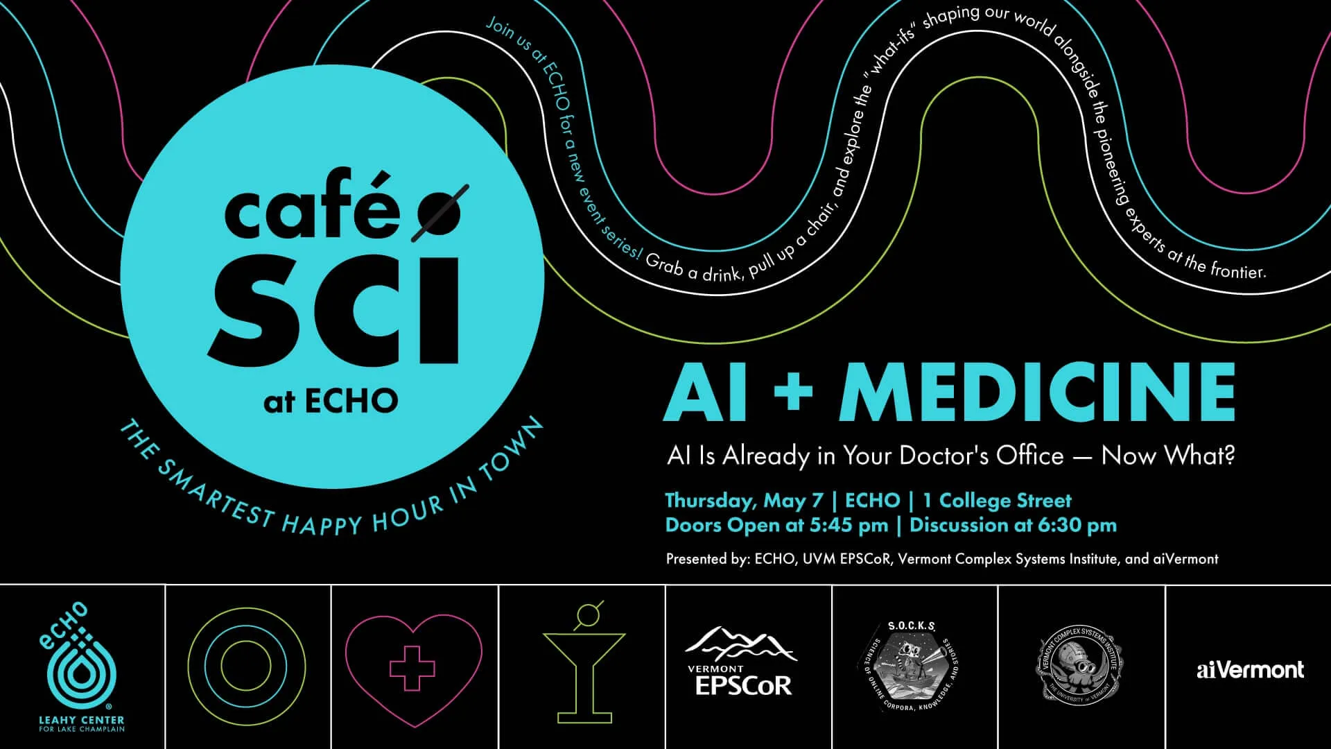 An image showing the Cafe-Sci logo