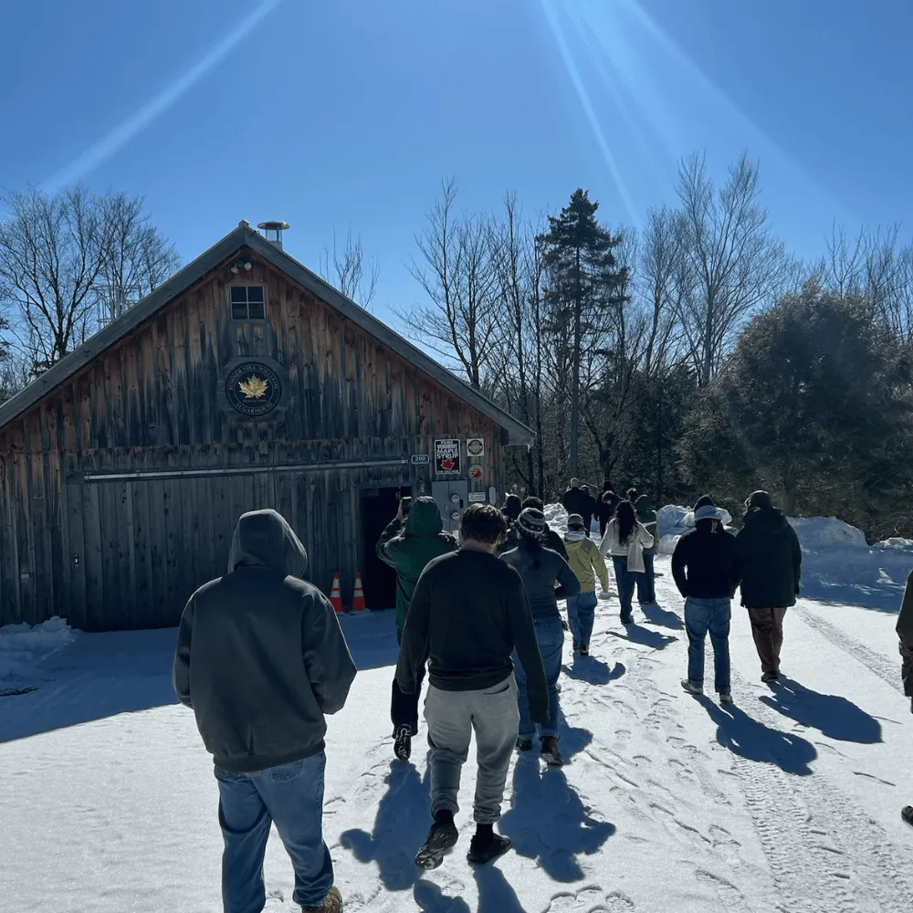 UVM Agriculture Club Maple Sugaring Field Trip