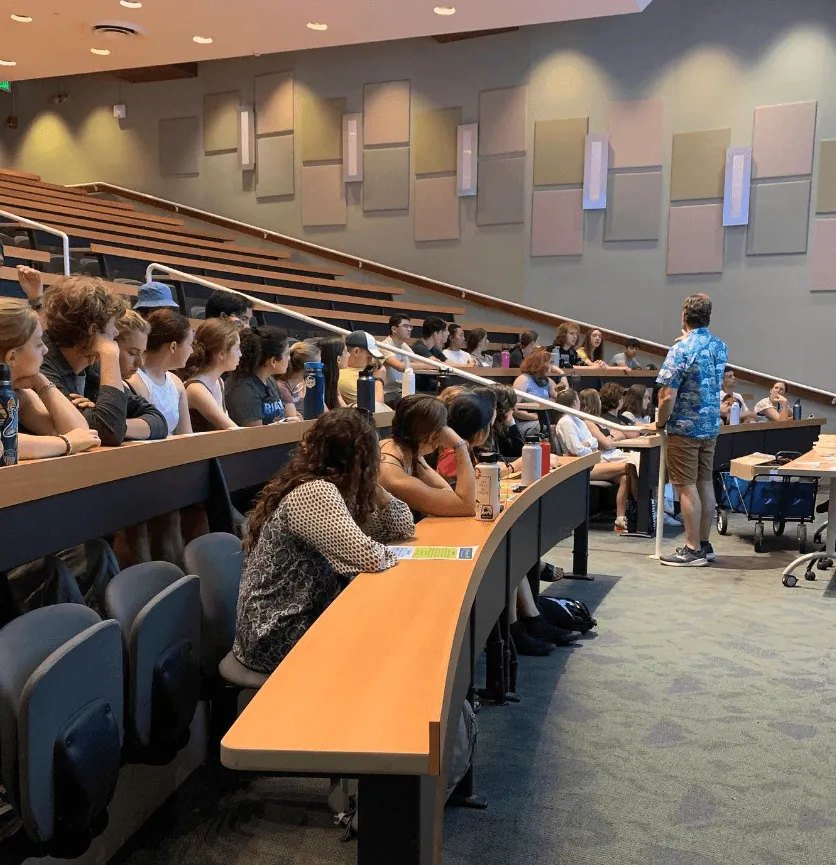 students in classroom