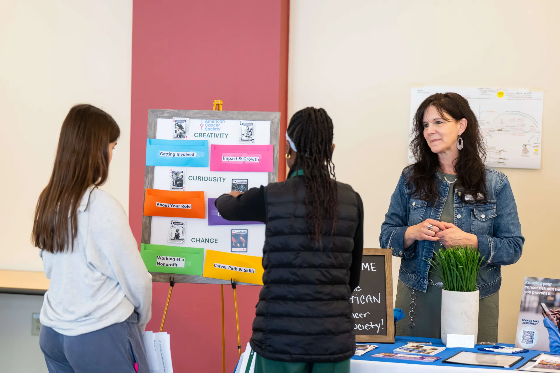 Photo 1 of Students at Career Fair