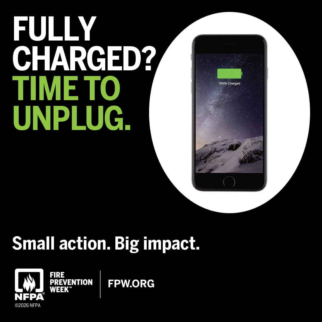 Fully charged? Time to unplug.