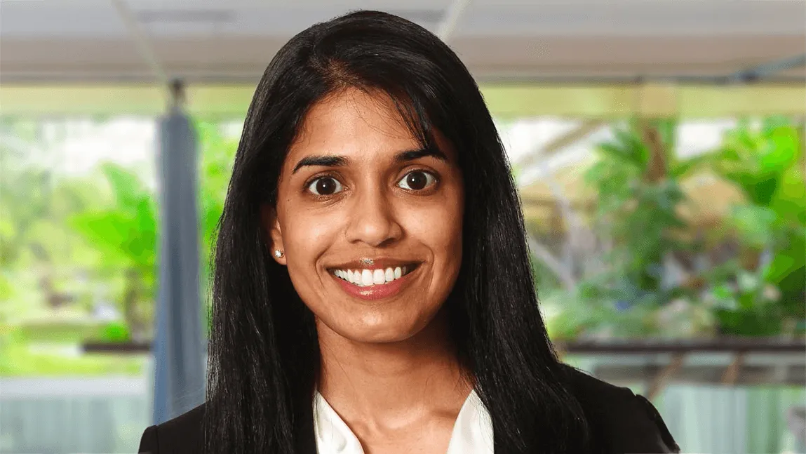 Headshot of Shalina Nair, M.D., M.B.A. 