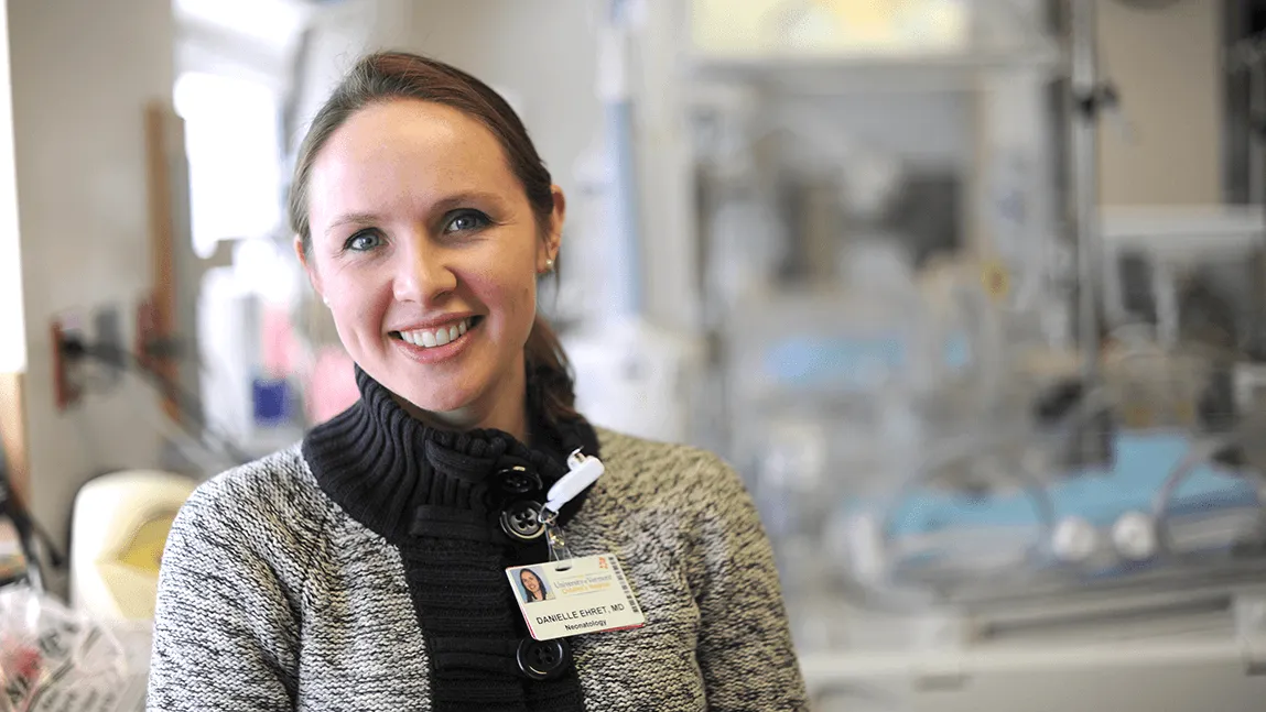 Headshot of Danielle Ehret, M.D., M.P.H., associate professor of pediatrics