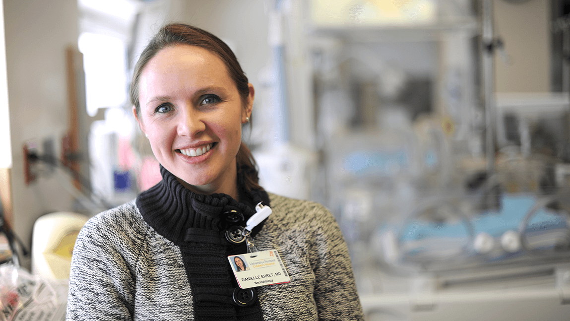 Headshot of Danielle Ehret, M.D., M.P.H., associate professor of pediatrics