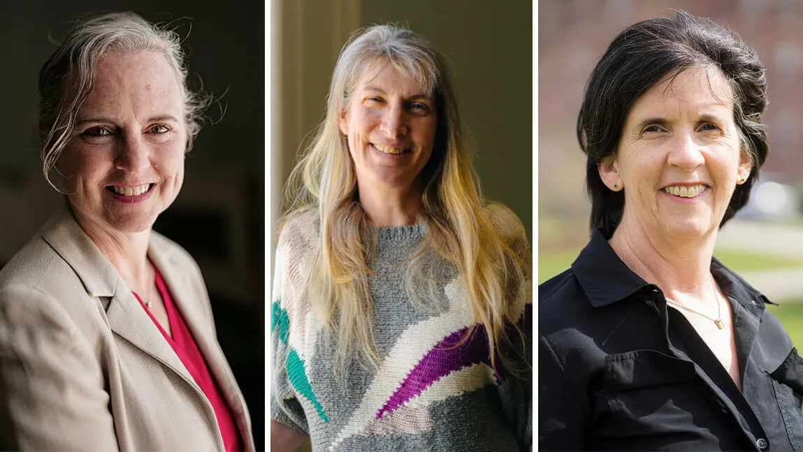 Tricia Coates, Sara Cahan, and Beverley Wemple