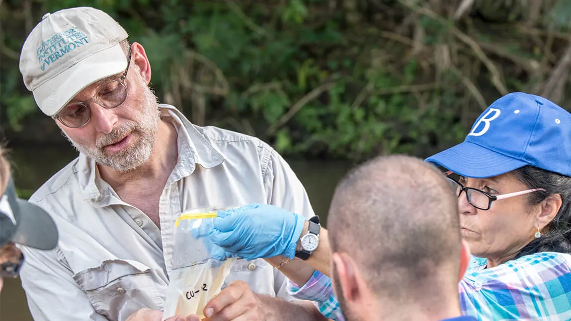 Paul teaching in the field in Cuba
