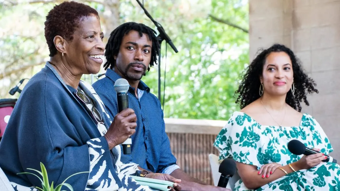 Noma Anderson speaks on UVM Health Network's Juneteenth Black Health Panel