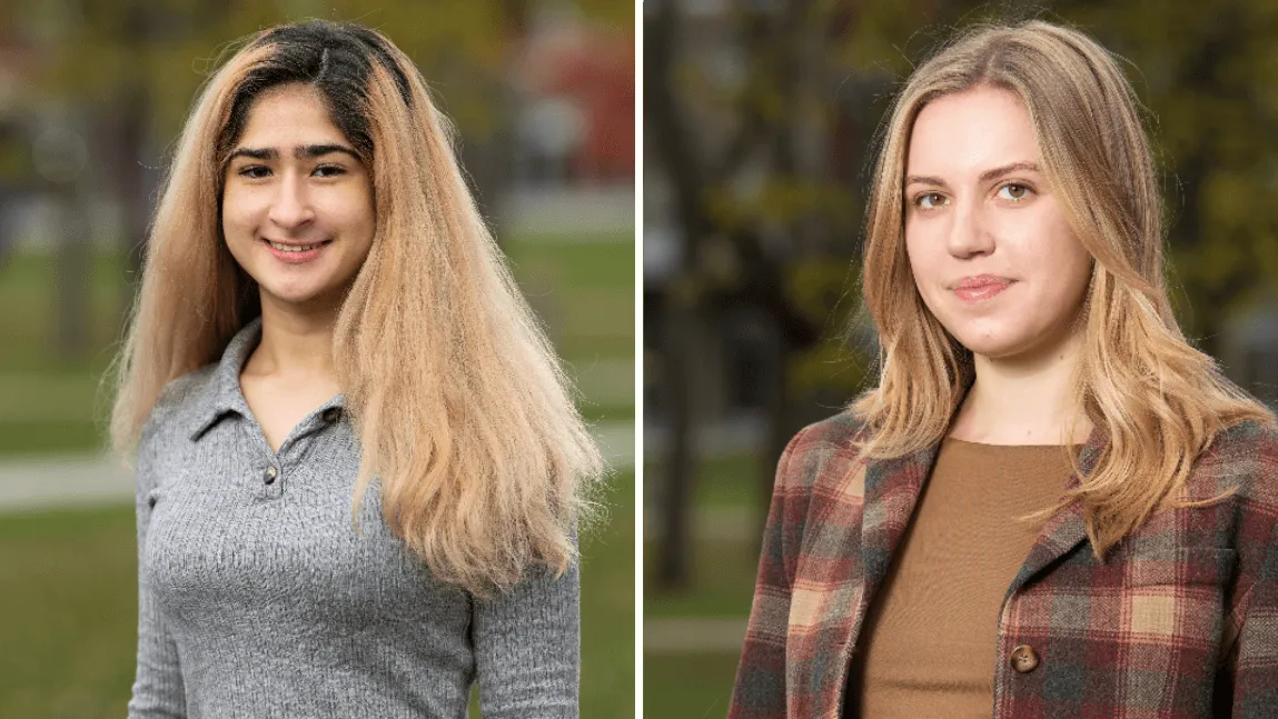 Anja Samsom and Maya Griffith