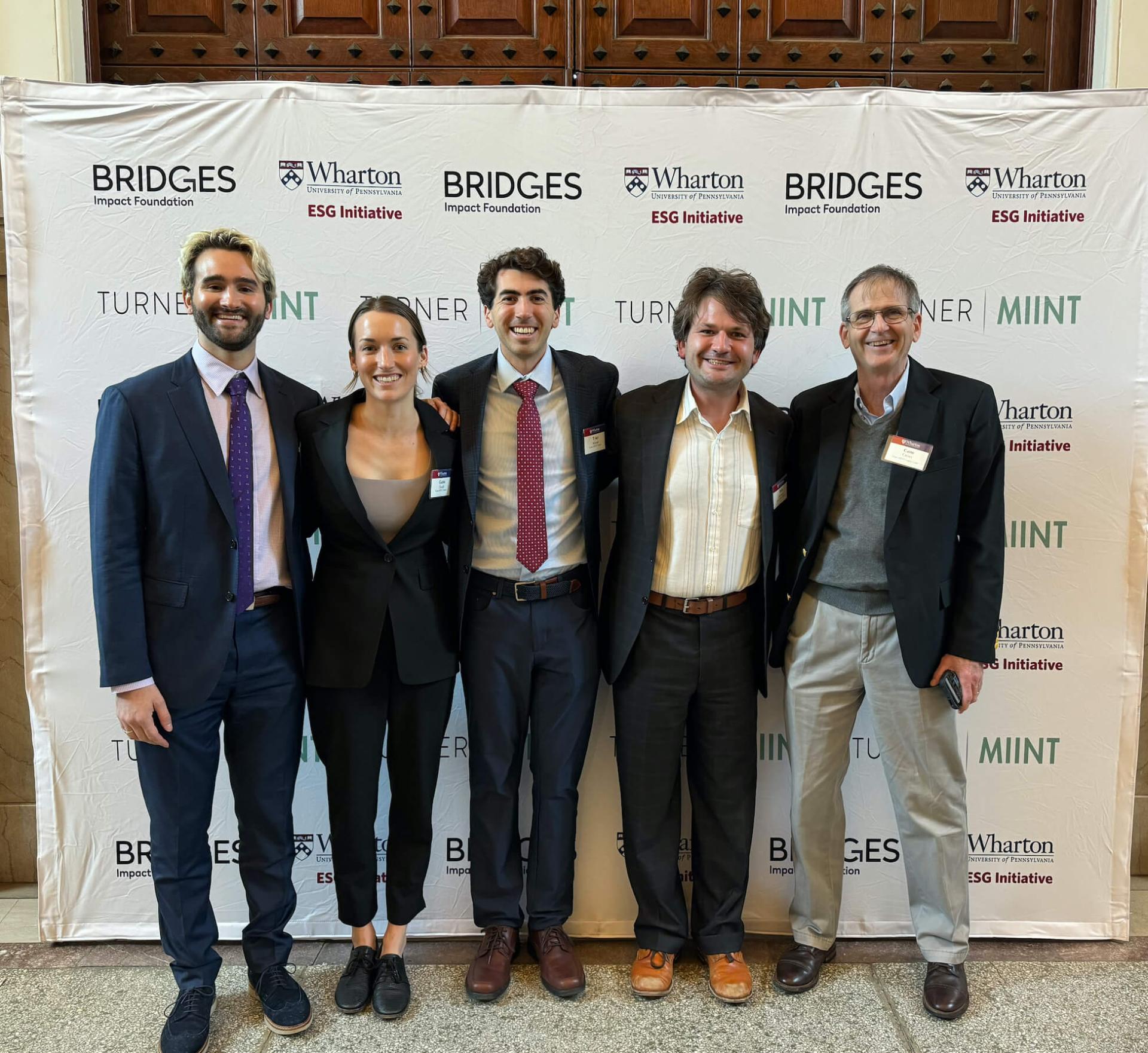 SI-MBA Team & Faculty Advisor (left to right: Tyler Moran, Gabbi Heath, Sam Richard, Rob Mckinnon, Carin Cross)