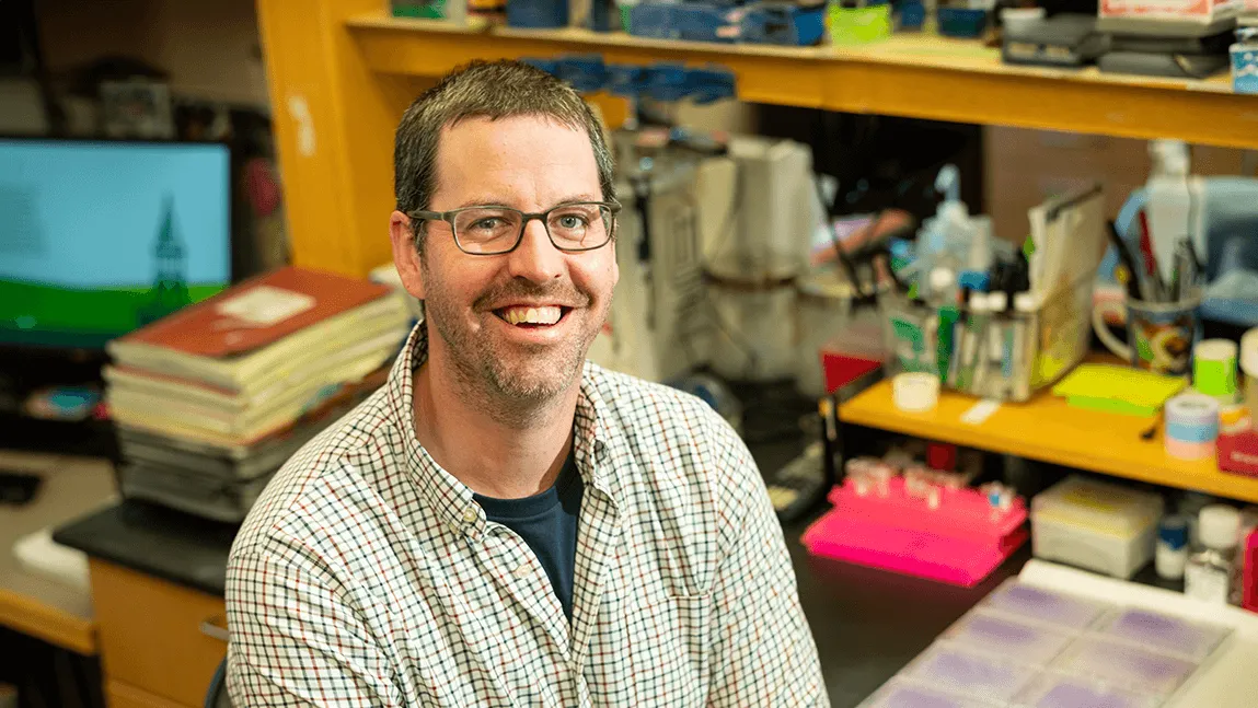 headshot of Brian Cunniff, Ph.D., assistant professor of pathology and laboratory medicine