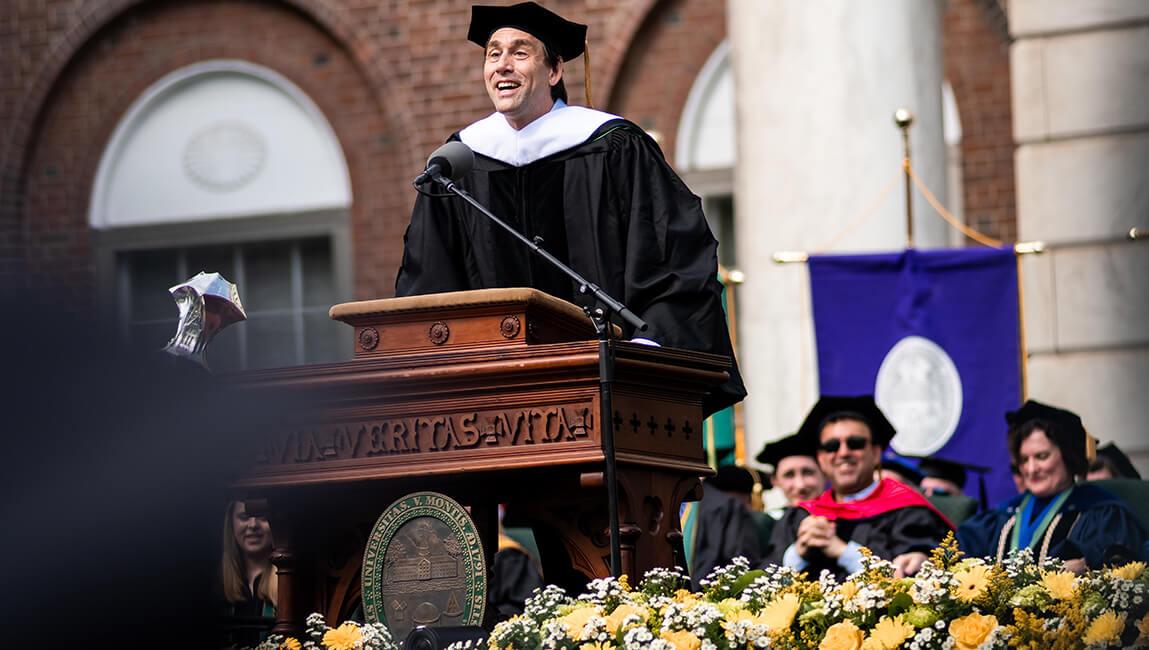 Commencement Speaker Erik Weihenmayer
