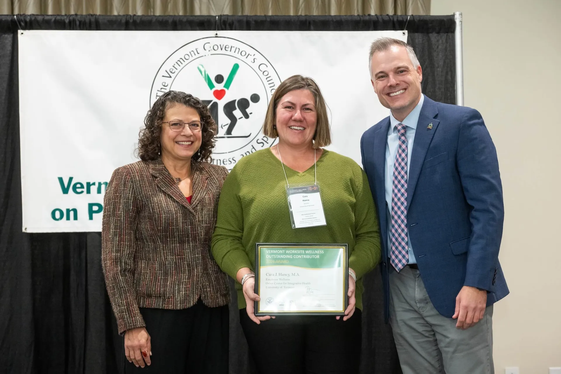 Janet Franz, Cara Hancy, VT rep