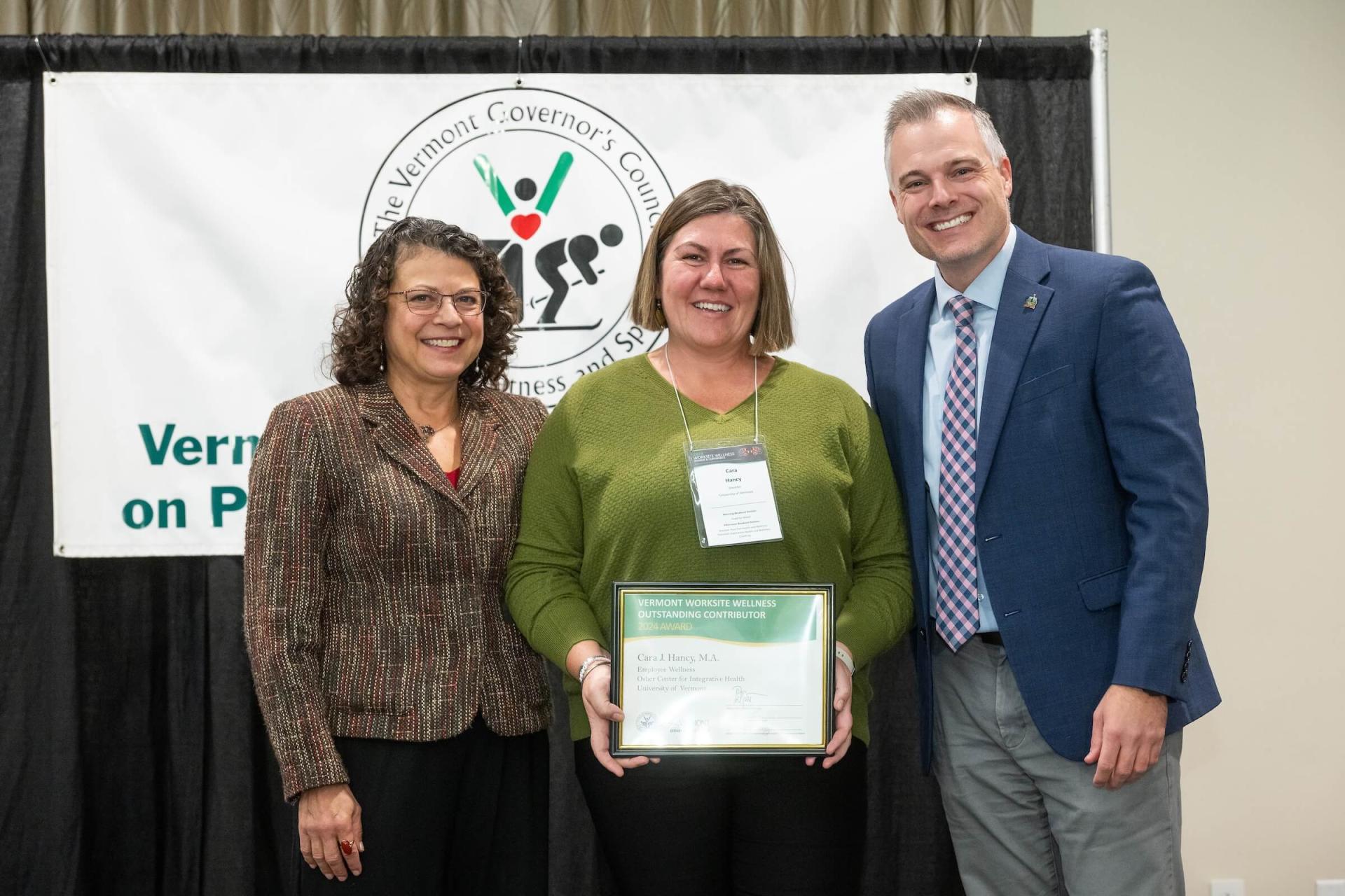 Janet Franz, Cara Hancy, VT rep
