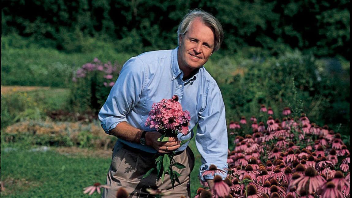 Will Raap gathering flowers