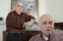 Sociology professors Nick Danigelis and Stephen Cutler