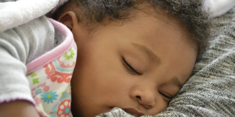 sleeping infant