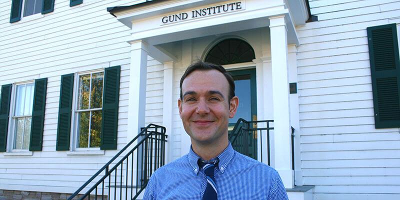 Basil Waugh, Communications Officer at the Gund Institute for Ecological Economics