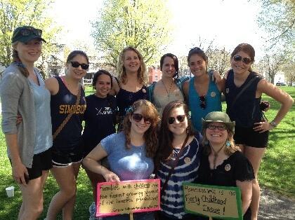 CESS COTS Walk students