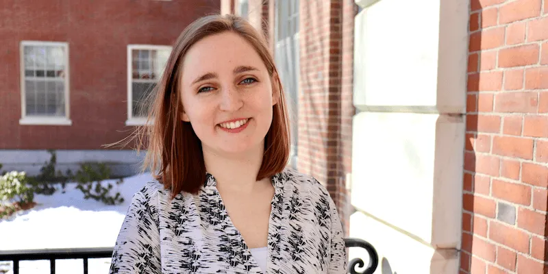 Caitlin Mello, a senior in the Social Work program at UVM