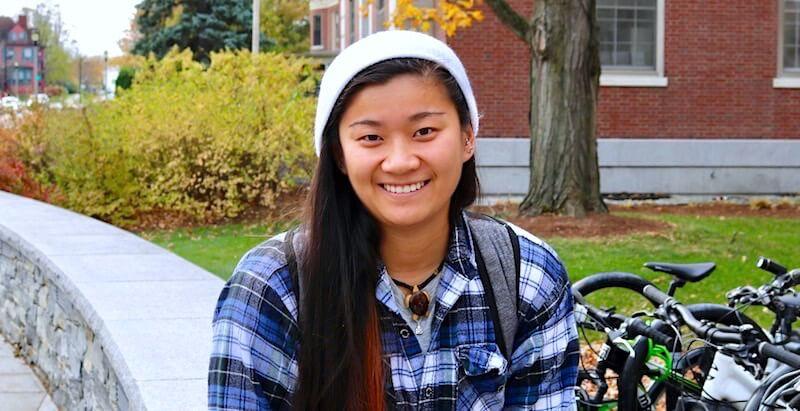 UVM student Hannah Crowe-Cumella.