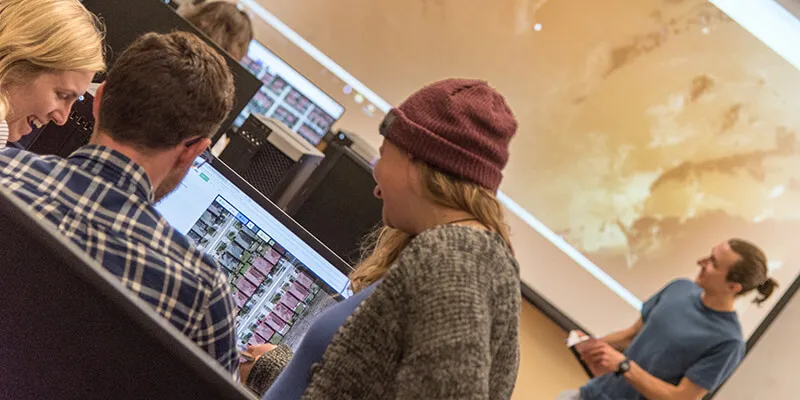 Students in Humanitarian Mapping Club