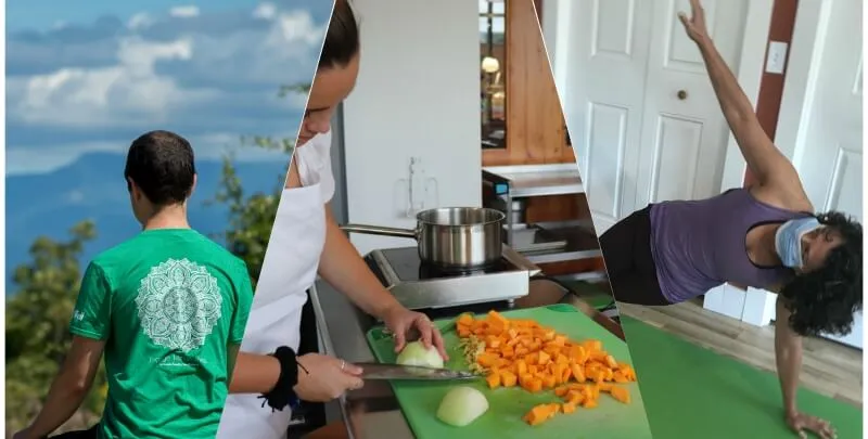 Integrative health practices: meditation, nutrition, physical activity