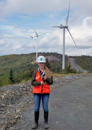 As an intern, Elizabeth Bennett conducted site assessments for an environmental consulting firm.