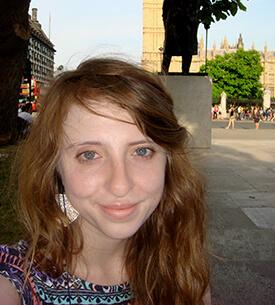 Graduate student Ruby Daily
