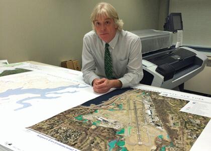 Sam Wear manages GIS program at Weschester County's Department of Information Technology in New York State.