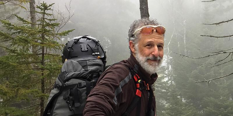 Tom Broido hiking