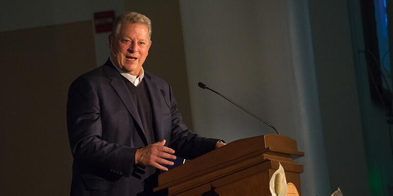 Al Gore at UVM