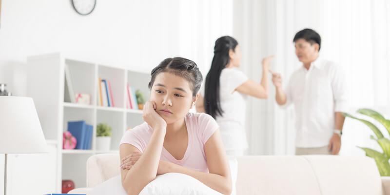 arguing parents
