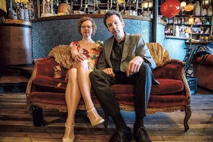 Amber deLaurentis and Tom Cleary (photo by Brian Jenkins)