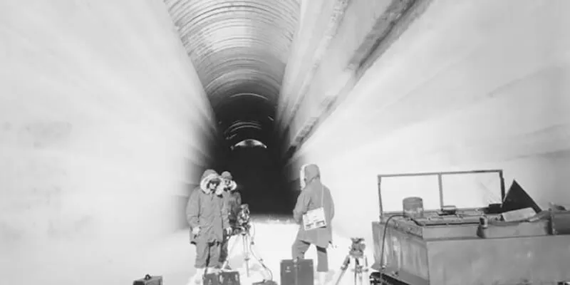 Camp Century ice tunnel