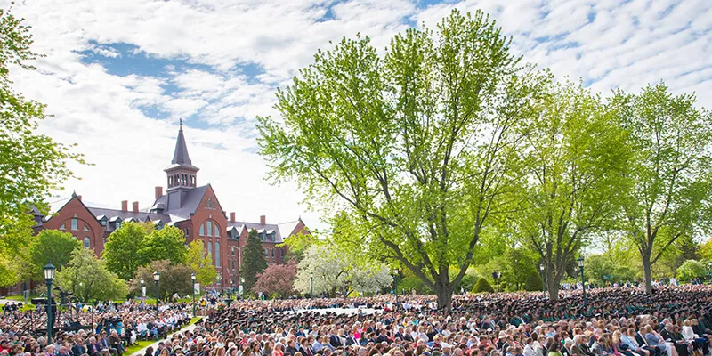 Old Mill and Commencement 2017