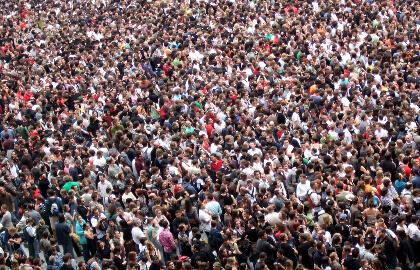 large crowd
