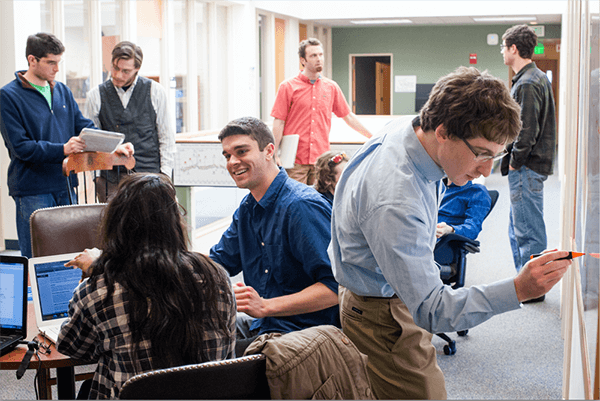 Students at the Vermont Complex Systems Center 