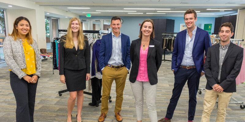 grossman school of business, gsac, dress for success