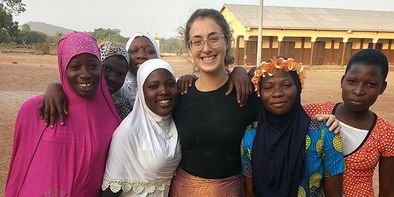 UVM alum and Peace Corps volunteer Molly Duff