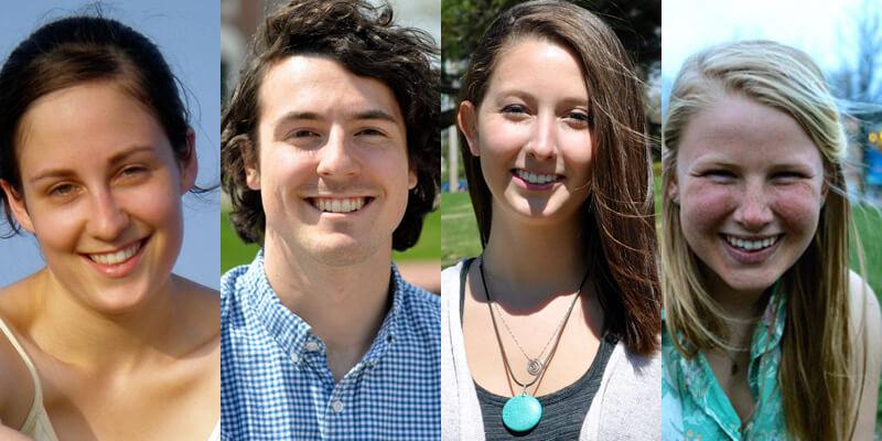 Lindsey Ruhl, Benjamin Teasdale, Stephanie Burrows and Meg Ziegler