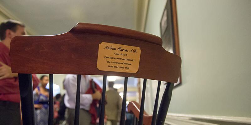 commemorative chair