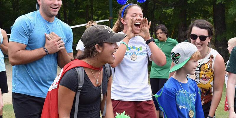 Counselors at Camp Kesem