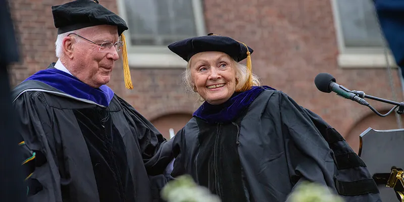 Patrick and Marcelle Leahy