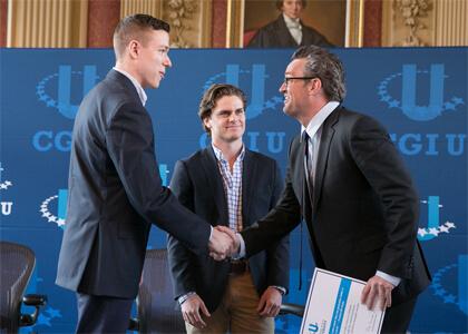 Luke Neill, Sam Meyer, Matthew Perry