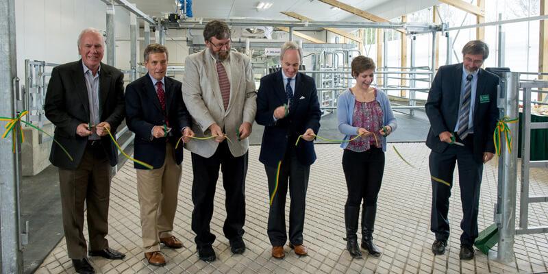 new barn ribbon cutting