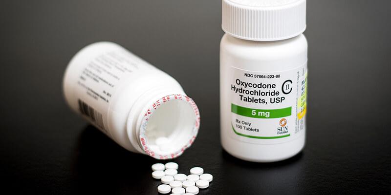 bottles of oxycontin