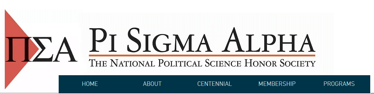 Pi Sigma Alpha (PSA) Undergraduate Research Conference homepage banner