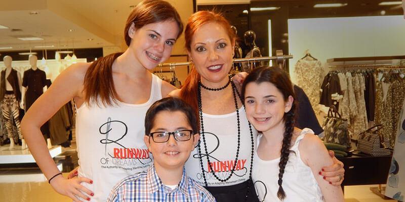 Mindy Scheier and family