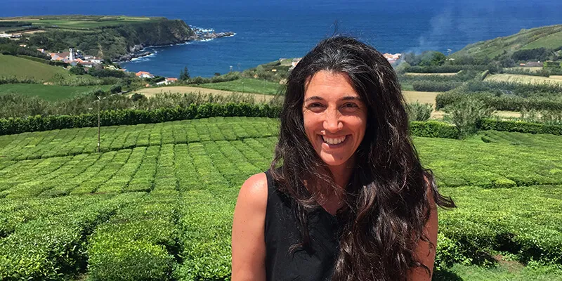 Shana Haines in the Azores